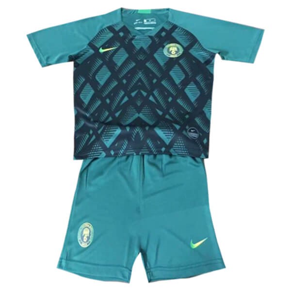 Camiseta Nigeria 1ª Kit Niño 2019 Verde